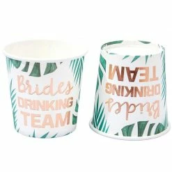 Blue Panda Brides Drinking Team Paper Cups For Bachelorette Party And Bridal Shower (50, 4oz) 11 Blue Panda Brides Drinking Team Paper Cups For Bachelorette Party And Bridal Shower (50, 4oz)