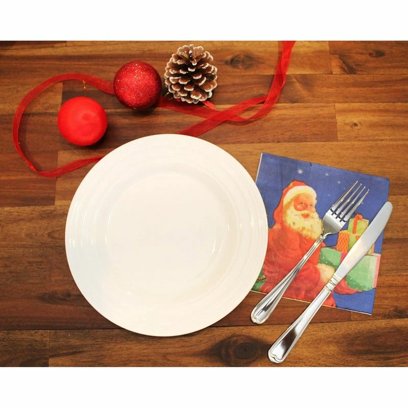 Blue Panda Santa Claus Blue Paper Napkins For Christmas Party (6.5 X 6.5 Inches, 100 Pack) 4 Blue Panda Santa Claus Blue Paper Napkins For Christmas Party (6.5 X 6.5 Inches, 100 Pack)