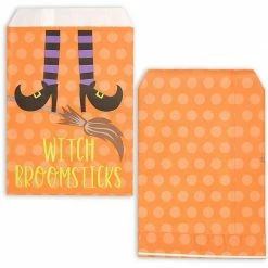 Blue Panda Halloween Trick Or Treat Party Favor Goody Bags (100 Pack) 15 Blue Panda Halloween Trick Or Treat Party Favor Goody Bags (100 Pack)