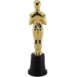 Sports Blue Panda Gold 9 Inch Award Party Ceremony Trophy (4 Pack)