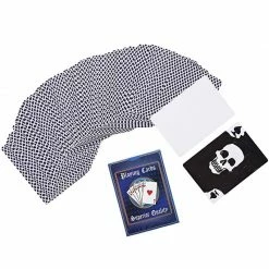 Blue Panda Blank DIY Playing Cards (4 Decks)