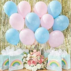 Blue Panda Gender Reveal Party Balloons (100 Count), Pink And Blue 10 Blue Panda Gender Reveal Party Balloons (100 Count), Pink And Blue