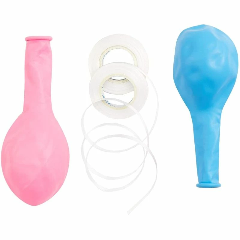 Blue Panda Gender Reveal Party Balloons (100 Count), Pink And Blue 8 Blue Panda Gender Reveal Party Balloons (100 Count), Pink And Blue