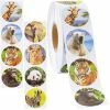 Blue Panda Zoo Animal Stickers, Sticker Roll (1.5 In, 1000 Pieces) Animals And Safari 1 Blue Panda Zoo Animal Stickers, Sticker Roll (1.5 In, 1000 Pieces) Animals And Safari