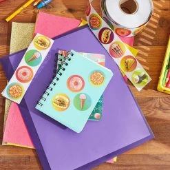 Blue Panda Kids Birthday Ice Cream Stickers, Sticker Roll (1.5 In, 1000 Pieces) 9 Blue Panda Kids Birthday Ice Cream Stickers, Sticker Roll (1.5 In, 1000 Pieces)