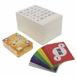 Blue Panda Bingo Cards 184 Piece Set