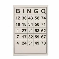 Blue Panda Bingo Cards 184 Piece Set