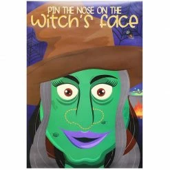 Special Occasions Blue Panda Pin The Tail Halloween Party Games (2 Pack), 2 Designs