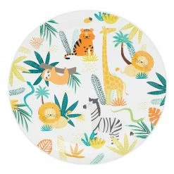 Blue Panda Jungle Theme Safari Birthday Animal Party Decorations Plates And Dinnerware Supplies (144 Pieces, Serves 24) Special Occasions 12 Blue Panda Jungle Theme Safari Birthday Animal Party Decorations Plates And Dinnerware Supplies (144 Pieces, Serves 24) Special Occasions
