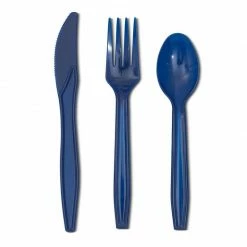 Special Occasions Blue Panda Twinkle Little Star Baby Shower Theme Party Pack (Serves 24) Paper Plates, Napkins, Cups & Cutlery