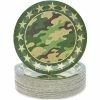 Blue Panda Camo Party Plates (80 Count) 9 Inches 2 Blue Panda Camo Party Plates (80 Count) 9 Inches