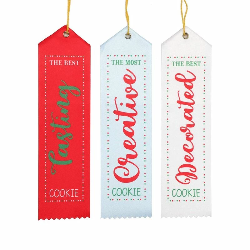 Blue Panda Christmas Cookie Exchange Party Voting Kit With Award Ribbons (24 Cards, 6 Ribbons) 6 Blue Panda Christmas Cookie Exchange Party Voting Kit With Award Ribbons (24 Cards, 6 Ribbons)