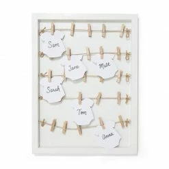 Blue Panda Baby Shower Signature Guest Book With Wood Frame And Die Cut Cards Special Occasions