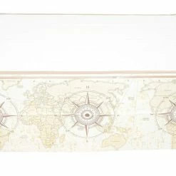 Blue Panda Adventure Themed Party Plastic Table Cover For Baby Showers (54 X 108 In, 3 Pack)