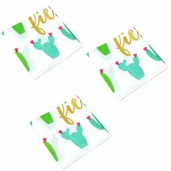 Special Occasions Blue Panda Cinco De Mayo Party Supplies, Let’s Fiesta Tablecloth (54 X 108 In, 3 Pack)