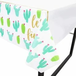 Special Occasions Blue Panda Cinco De Mayo Party Supplies, Let’s Fiesta Tablecloth (54 X 108 In, 3 Pack)