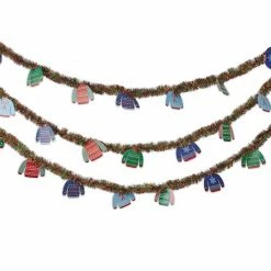 Blue Panda Ugly Sweater Holiday Garland For Christmas Party (26 Feet)