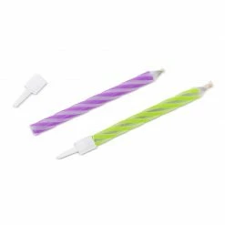 Blue Panda Magic Relighting Birthday Cake Candles With Holders (144 Pack) 15 Blue Panda Magic Relighting Birthday Cake Candles With Holders (144 Pack)