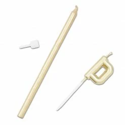 Blue Panda Dirty Thirty Cake Topper And Thin Candles In Holders (Gold, 35 Pieces) 8 Blue Panda Dirty Thirty Cake Topper And Thin Candles In Holders (Gold, 35 Pieces)