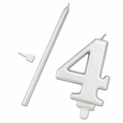 Blue Panda Number 0-9 Birthday Cake Candles With Holders (Silver, 34 Pack) Special Occasions 16 Blue Panda Number 0-9 Birthday Cake Candles With Holders (Silver, 34 Pack) Special Occasions