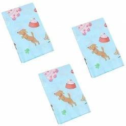 Special Occasions Blue Panda Puppy Dog Themed Party Table Covers (54 X 108 In, Rectangle, 3 Pack)