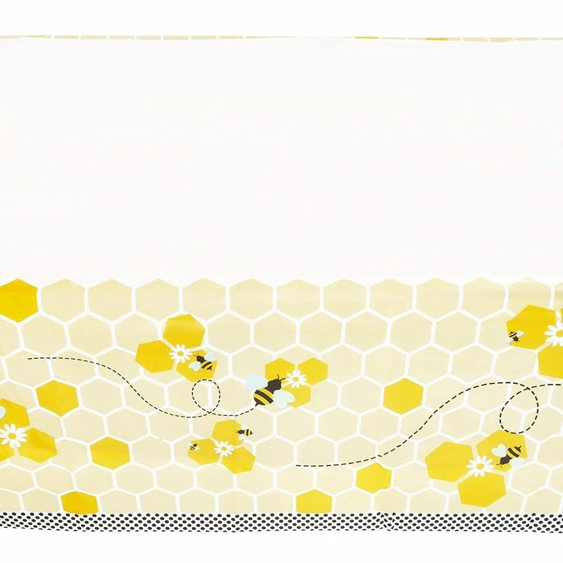 Blue Panda Special Occasions Bumble Bee Party Table Covers (54 X 108 In., 3 Pack) 4 Blue Panda Special Occasions Bumble Bee Party Table Covers (54 X 108 In., 3 Pack)