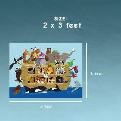 Blue Panda 100-Piece Rainbow Unicorn Kids Floor Puzzle (2 X 3 Feet) Games 13 Blue Panda 100-Piece Rainbow Unicorn Kids Floor Puzzle (2 X 3 Feet) Games