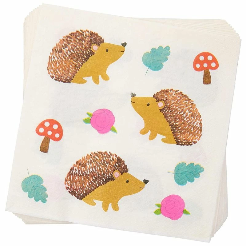 Blue Panda Special Occasions Hedgehog Party Pack, Includes Paper Plates, Napkins, Cups, And Cutlery (Serves 24, 144 Pieces) 8 Blue Panda Special Occasions Hedgehog Party Pack, Includes Paper Plates, Napkins, Cups, And Cutlery (Serves 24, 144 Pieces)