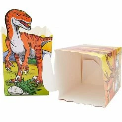 Blue Panda Dinosaur Popcorn Boxes For Treats, Goodies (60 Count) 4 Designs 11 Blue Panda Dinosaur Popcorn Boxes For Treats, Goodies (60 Count) 4 Designs