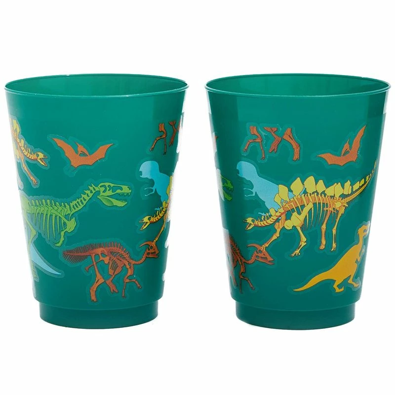 Blue Panda Plastic Tumbler Cups For Dinosaur Birthday Party (16 Ounces, 16 Pack) 3 Blue Panda Plastic Tumbler Cups For Dinosaur Birthday Party (16 Ounces, 16 Pack)