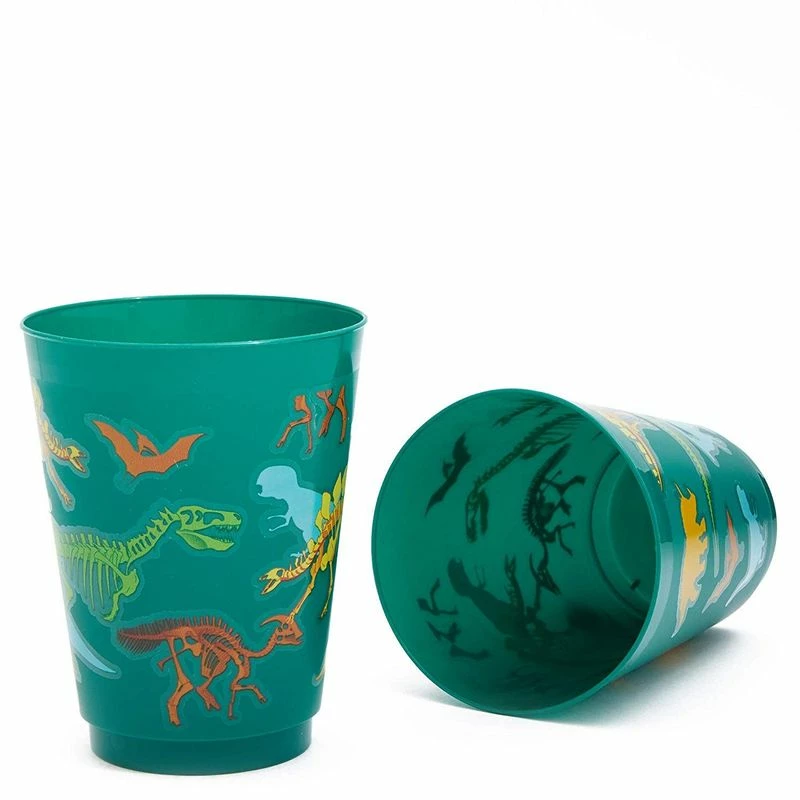 Blue Panda Plastic Tumbler Cups For Dinosaur Birthday Party (16 Ounces, 16 Pack) 5 Blue Panda Plastic Tumbler Cups For Dinosaur Birthday Party (16 Ounces, 16 Pack)