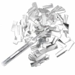 Decorations Blue Panda PVC Flutter Confetti For Parties (8 Pack), Silver And Gold