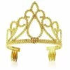 Blue Panda 12 Pack Gold Tiara For Girls, Princess Dress Up Crown For Kids Costume Birthday Party Favors In Bulk