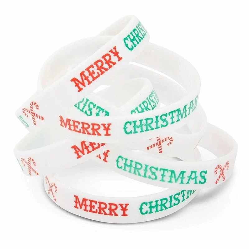 Blue Panda Silicon Bracelets, Christmas Party Favors (2.5 In, 36 Pack) 6 Blue Panda Silicon Bracelets, Christmas Party Favors (2.5 In, 36 Pack)