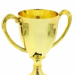 Blue Panda Gold Award Trophies For Sports And Competitions (7 Inches, 3 Pack)