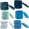 Blue Panda Shark Party Favor Bracelets For Kids Birthday (36 Pack) 2 Blue Panda Shark Party Favor Bracelets For Kids Birthday (36 Pack)