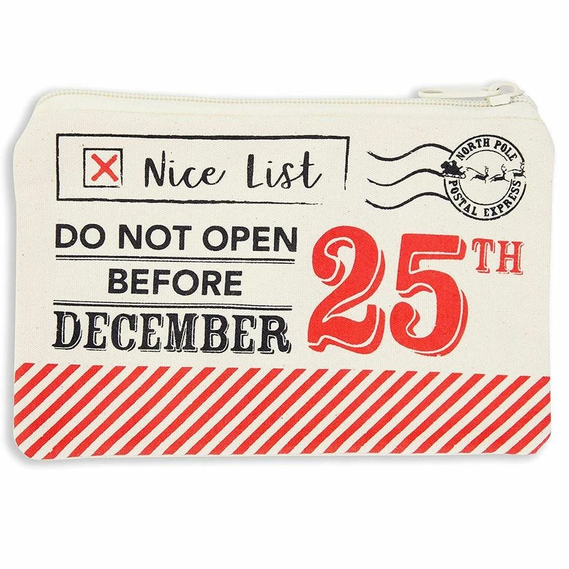 Blue Panda Card Holder Pouches For Christmas, Nice List (4 Pack) 7 Blue Panda Card Holder Pouches For Christmas, Nice List (4 Pack)