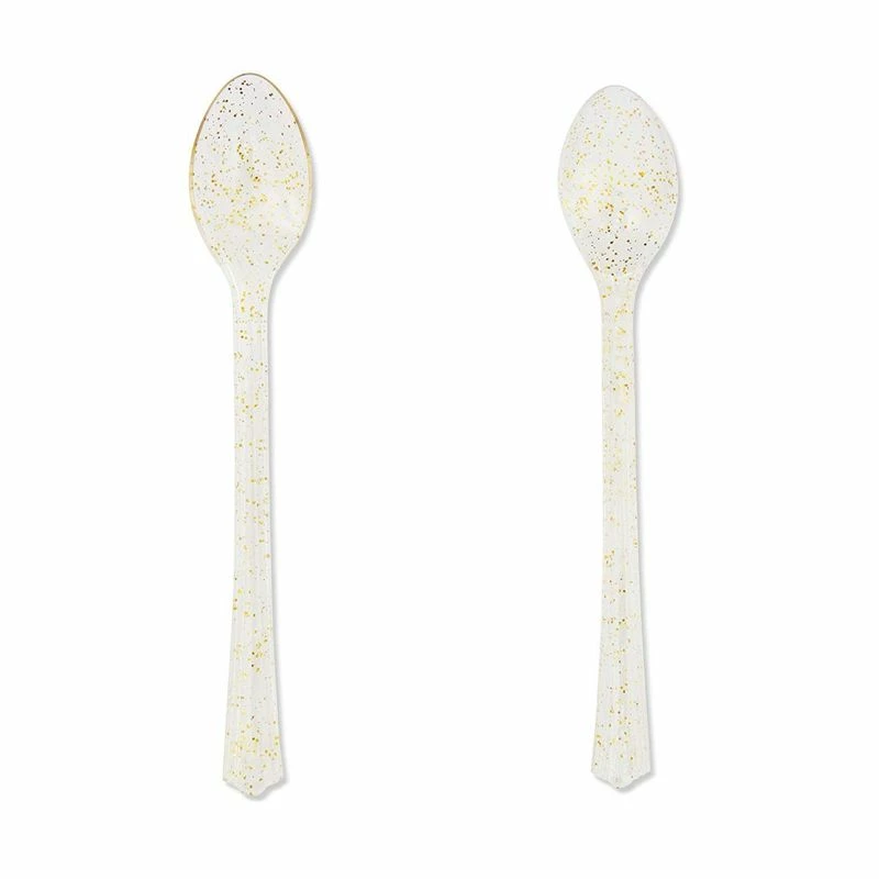 Blue Panda Gold Glitter Square Dessert Cups With Spoons For Birthdays, Wedding, Parties (2 Oz, 200 Pack) Special Occasions 6 Blue Panda Gold Glitter Square Dessert Cups With Spoons For Birthdays, Wedding, Parties (2 Oz, 200 Pack) Special Occasions