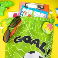 Blue Panda Soccer Party Drawstring Favor Bags (12 X 10 In, 12 Pack) 11 Blue Panda Soccer Party Drawstring Favor Bags (12 X 10 In, 12 Pack)