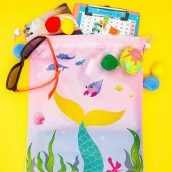 Blue Panda Special Occasions Mermaid Party Favor Drawstring Bags For Kids (12 X 10 In, 12 Pack) 11 Blue Panda Special Occasions Mermaid Party Favor Drawstring Bags For Kids (12 X 10 In, 12 Pack)