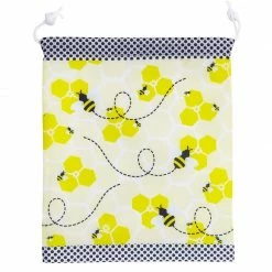 Blue Panda Bumble Bee Party Favor Drawstring Bags For Kids (12 X 10 In, 12 Pack) Special Occasions