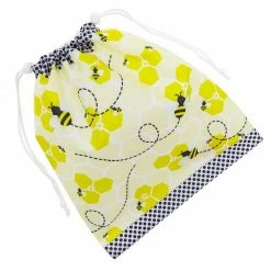 Blue Panda Bumble Bee Party Favor Drawstring Bags For Kids (12 X 10 In, 12 Pack) Special Occasions