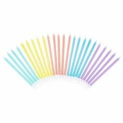 Blue Panda Happy Birthday Glitter Dipped Candles (Assorted Sizes, 5 Colors, 37 Pack) Special Occasions 9 Blue Panda Happy Birthday Glitter Dipped Candles (Assorted Sizes, 5 Colors, 37 Pack) Special Occasions