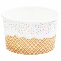 Blue Panda Ice Cream Party Dessert Bowls With Neon Plastic Spoons (8 Oz., 100 Pack) Cups 11 Blue Panda Ice Cream Party Dessert Bowls With Neon Plastic Spoons (8 Oz., 100 Pack) Cups