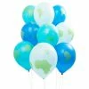 Blue Panda World Balloons For Earth Day (12 Inches, 50 Pack) Special Occasions