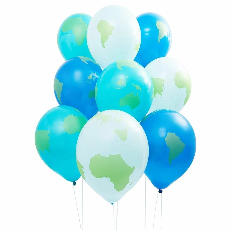 Blue Panda World Balloons For Earth Day (12 Inches, 50 Pack) Special Occasions 3 Blue Panda World Balloons For Earth Day (12 Inches, 50 Pack) Special Occasions