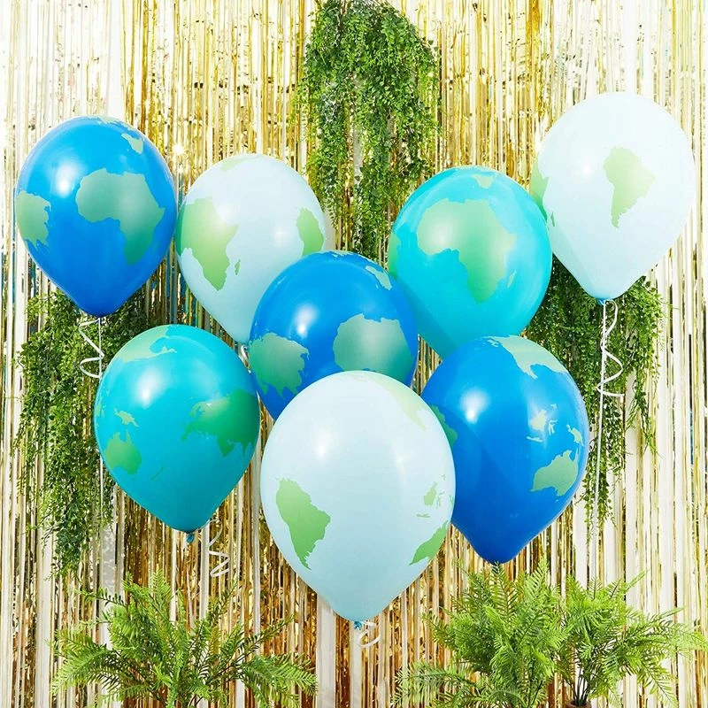 Blue Panda World Balloons For Earth Day (12 Inches, 50 Pack) Special Occasions 10 Blue Panda World Balloons For Earth Day (12 Inches, 50 Pack) Special Occasions