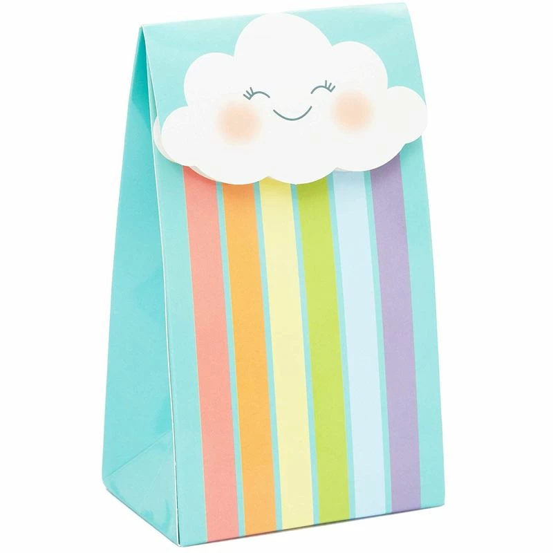 Blue Panda Cloud Party Favor Bags With Stickers For Kids (24 Pack) Special Occasions 5 Blue Panda Cloud Party Favor Bags With Stickers For Kids (24 Pack) Special Occasions