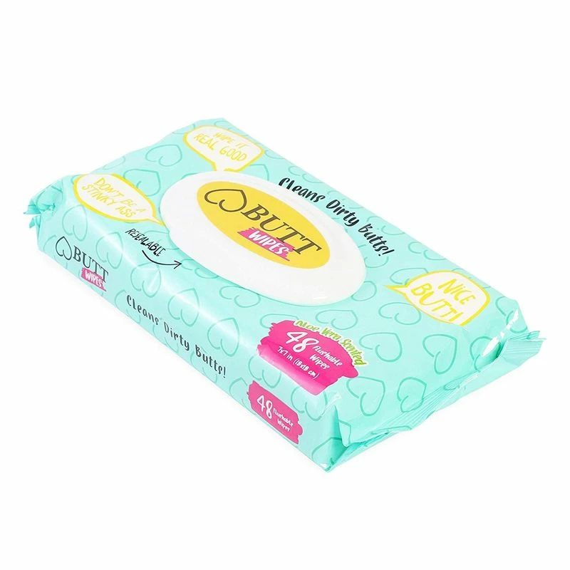 Blue Panda Flushable Butt Wet Wipes For Kids And Adults, Aloe Vera Scented (480 Count Total, 10 Pack) 5 Blue Panda Flushable Butt Wet Wipes For Kids And Adults, Aloe Vera Scented (480 Count Total, 10 Pack)