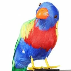 Blue Panda Parrot Prop Pirate Costume Accessory (2 Pack)